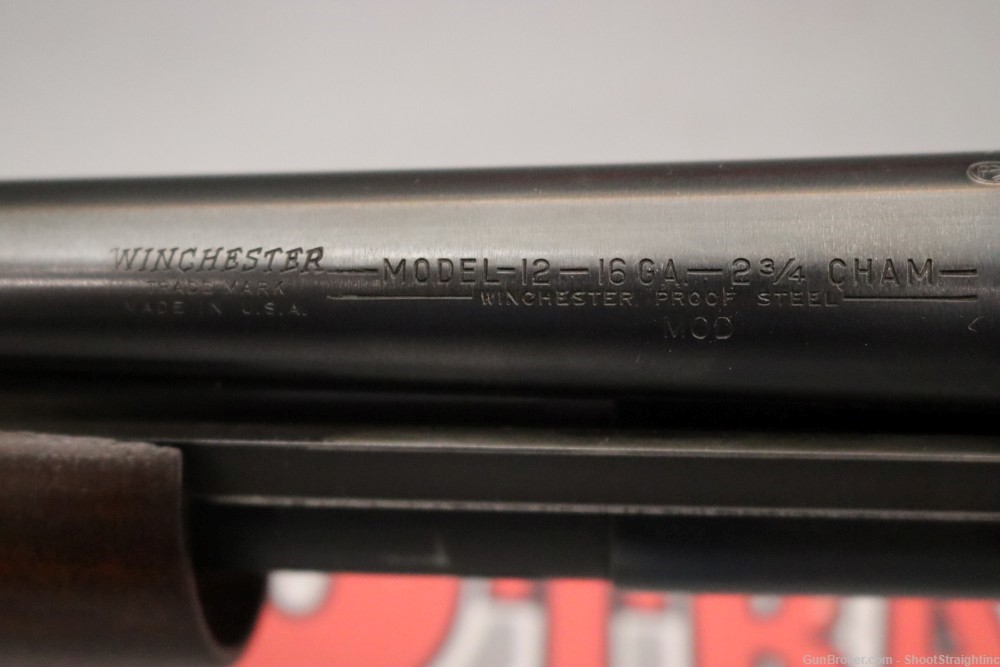 Winchester Mod. 12 16 Gauge 2 3/4" 28.00"bbl (Circa 1959)-img-21