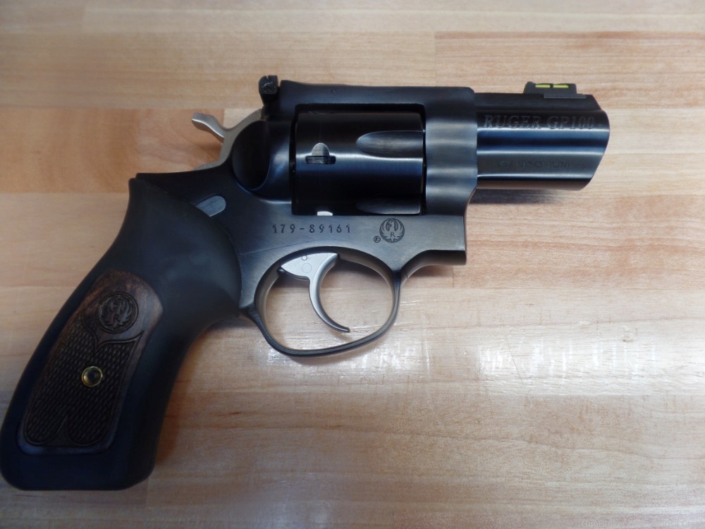 RUGER GP-100 TALO 2.5" .357 MAG REVOLVER PENNY AUCTION!-img-0