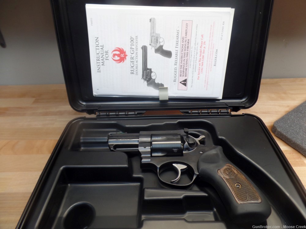 RUGER GP-100 TALO 2.5" .357 MAG REVOLVER PENNY AUCTION!-img-3