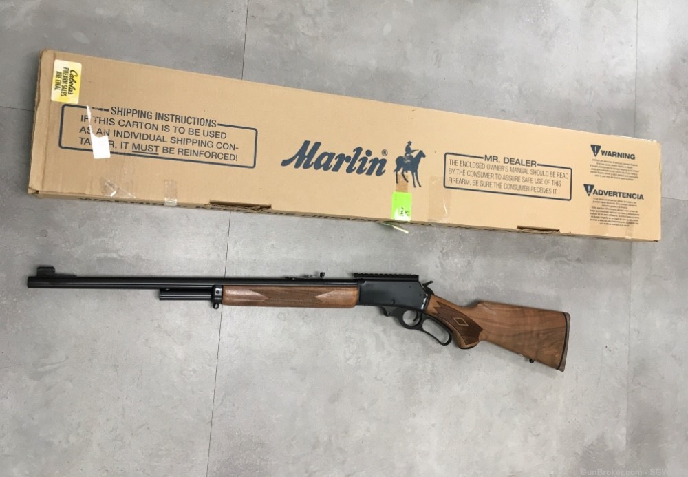 Marlin 1895 45-70 lever action rifle cross bolt safety with box 2015 Remlin-img-5