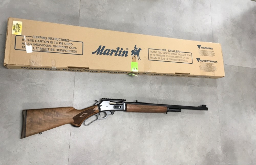 Marlin 1895 45-70 lever action rifle cross bolt safety with box 2015 Remlin-img-0