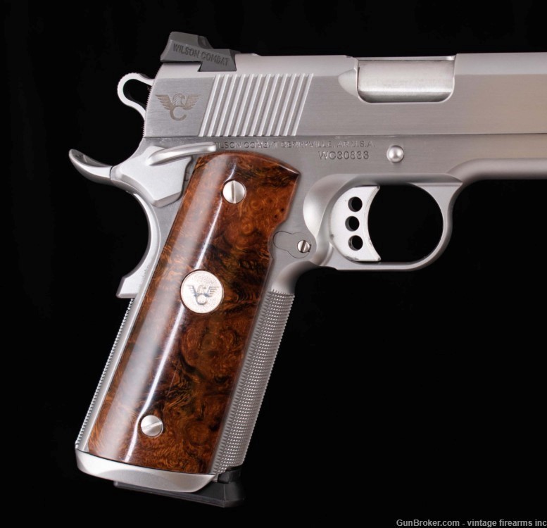 Wilson Combat .45ACP- CQB ELITE PRO, VFI SERIES, IRONWOOD-img-9