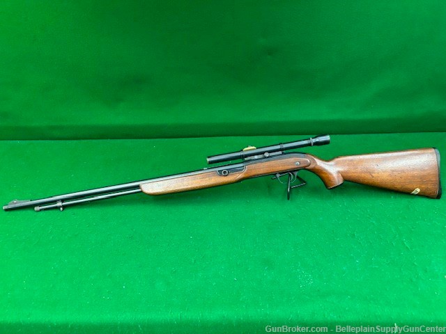 J.C HIggins Model 30 .22LR 24" Brl W/Scope-img-6