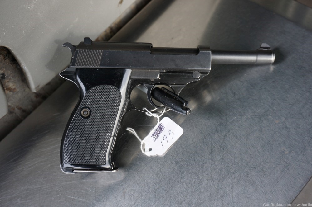 Walther P1 by Manurhin P38 Post war alloy frame 9mm 9x19-img-1