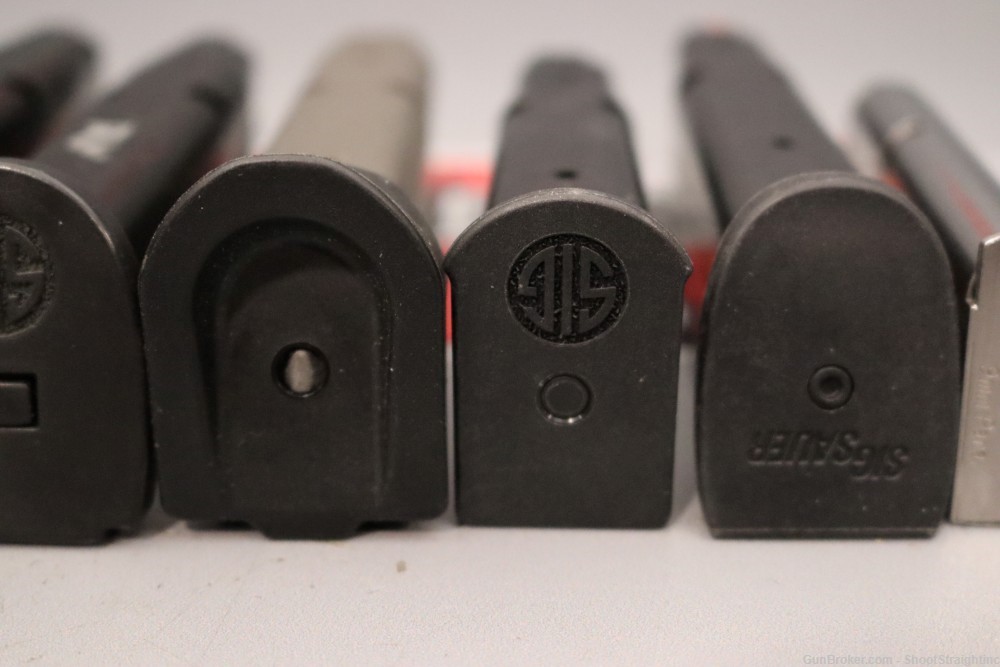 Lot O' Eight (8) Random Sig Sauer Magazines (OEM)-img-4