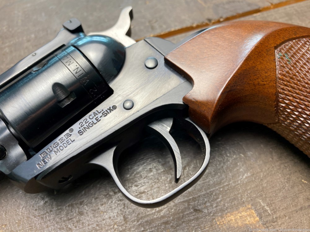 1989 Ruger New Model Single Six .22LR .22 Magnum Penny Auction-img-11