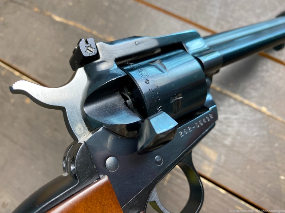 1989 Ruger New Model Single Six .22LR .22 Magnum Penny Auction-img-52