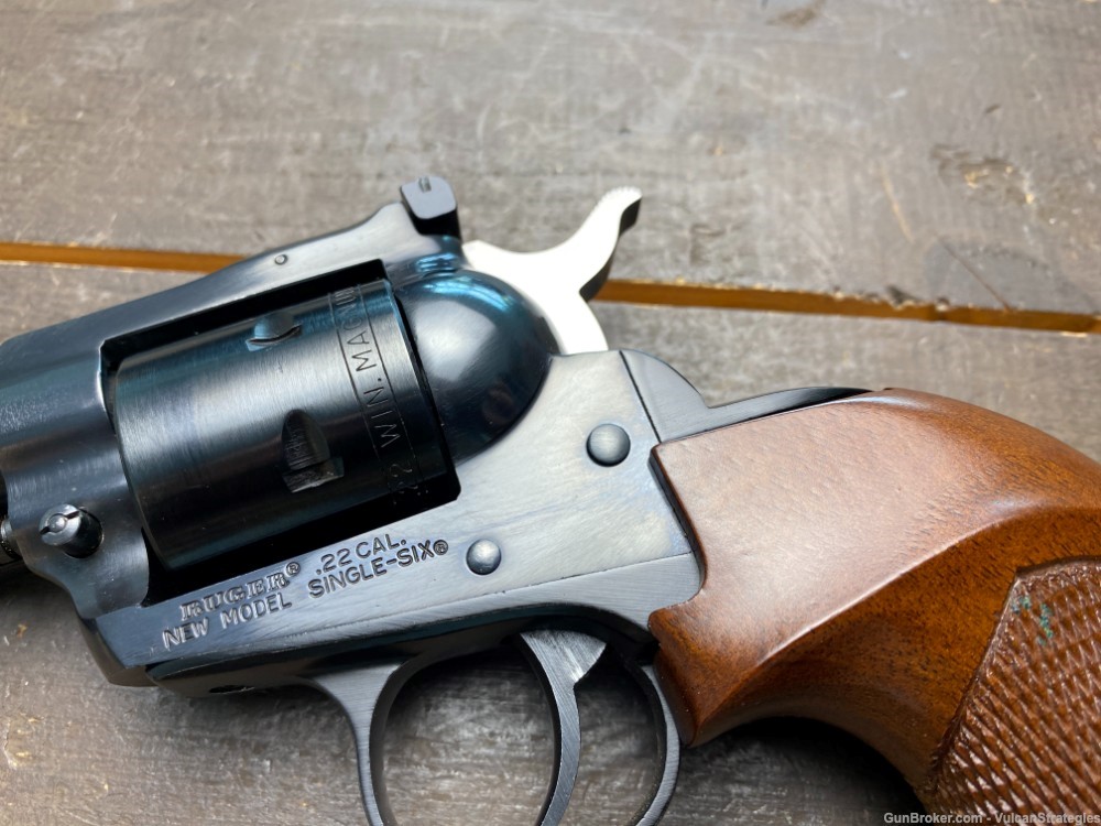 1989 Ruger New Model Single Six .22LR .22 Magnum Penny Auction-img-10