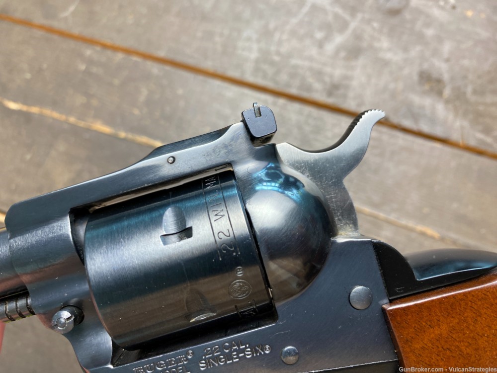 1989 Ruger New Model Single Six .22LR .22 Magnum Penny Auction-img-27