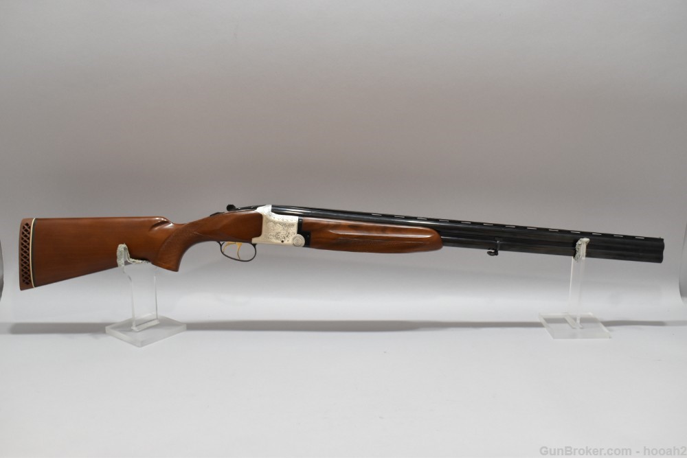 Nice Uncommon Spanish Winchester Model 91 O/U Shotgun 2 3/4" 12 G 28" 1979-img-0