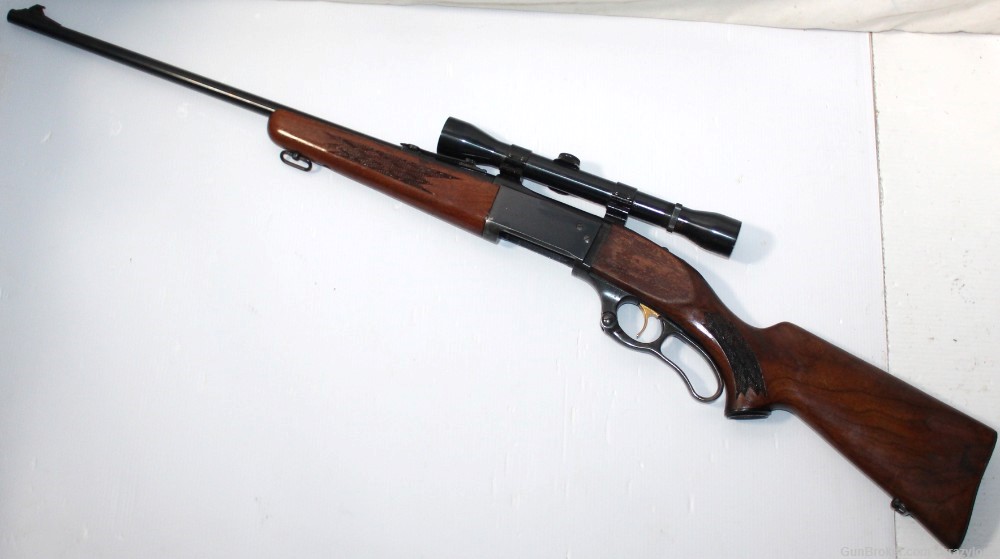Savage Model 99C 99 .308 Lever Action Rifle 22" Brl w/ Scope NO Mag AS IS -img-5