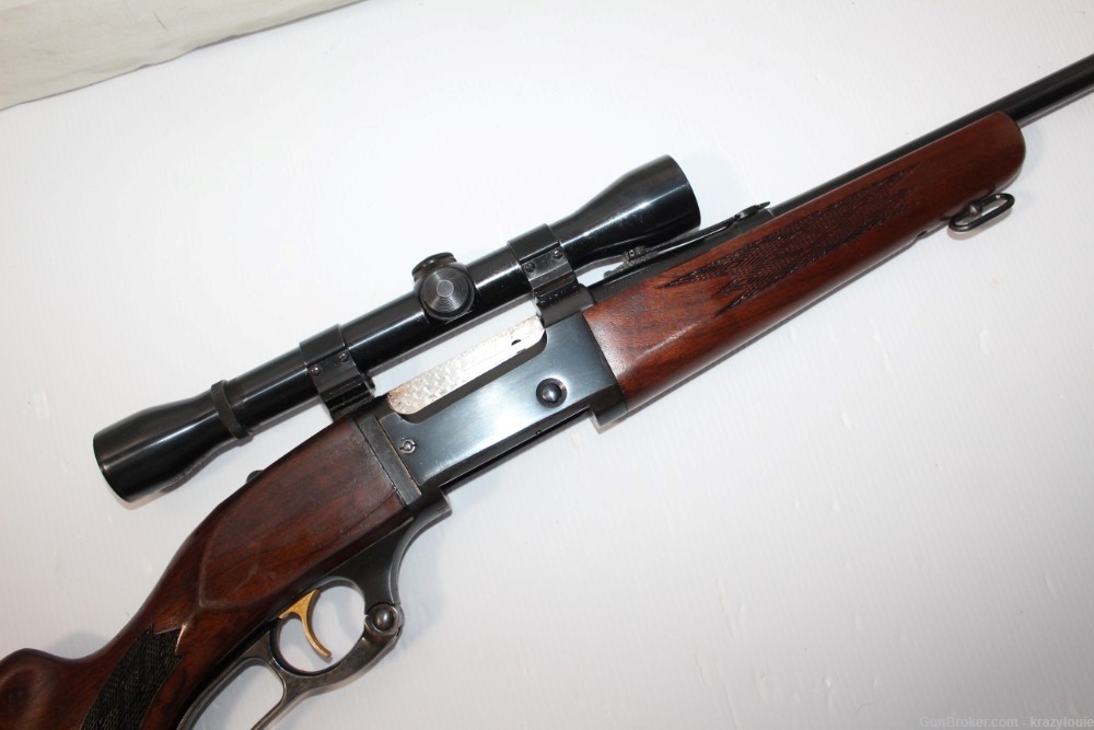 Savage Model 99C 99 .308 Lever Action Rifle 22" Brl w/ Scope NO Mag AS IS -img-10