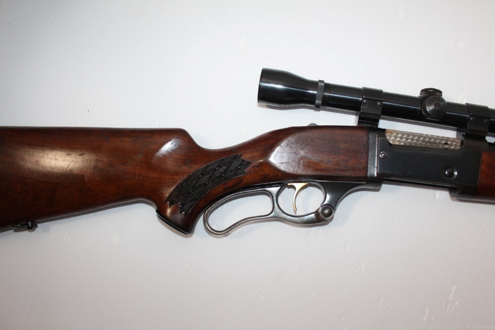 Savage Model 99C 99 .308 Lever Action Rifle 22" Brl w/ Scope NO Mag AS IS -img-9