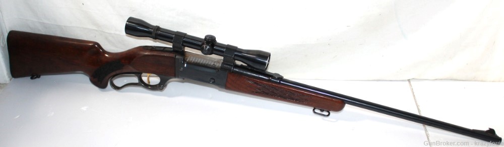 Savage Model 99C 99 .308 Lever Action Rifle 22" Brl w/ Scope NO Mag AS IS -img-4