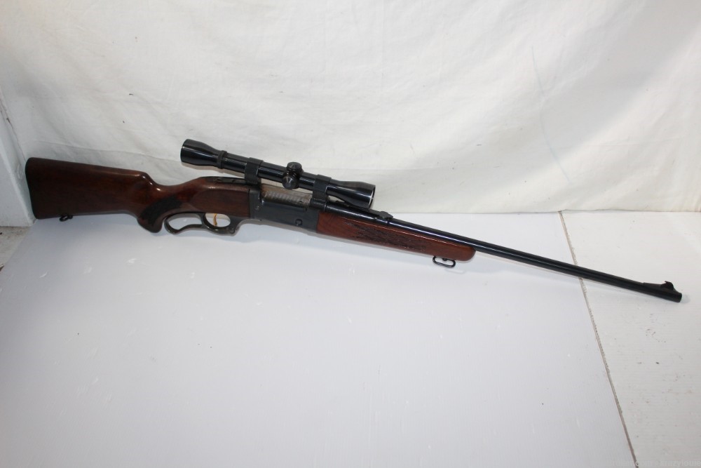 Savage Model 99C 99 .308 Lever Action Rifle 22" Brl w/ Scope NO Mag AS IS -img-3