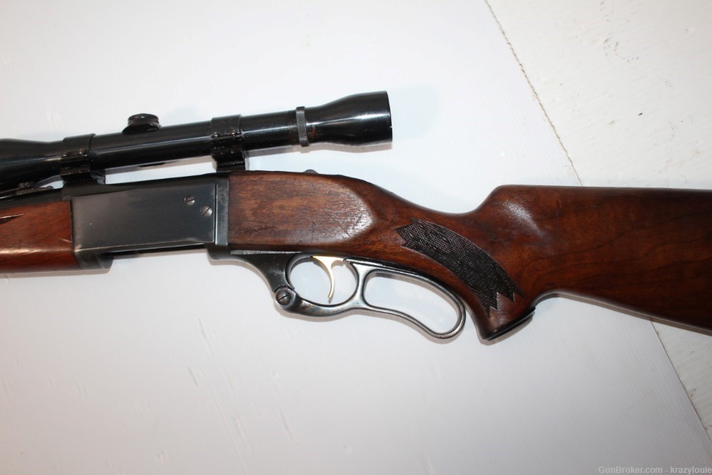Savage Model 99C 99 .308 Lever Action Rifle 22" Brl w/ Scope NO Mag AS IS -img-14