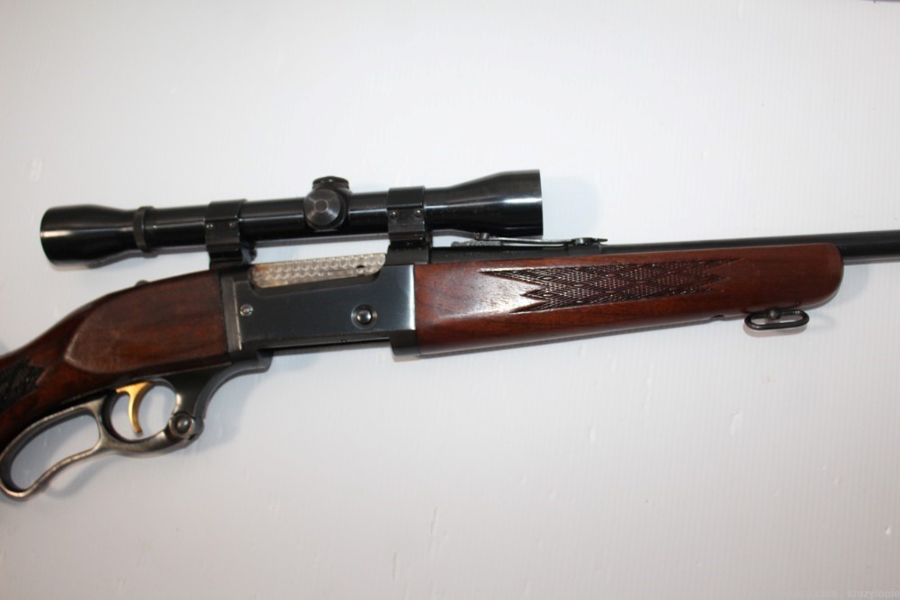 Savage Model 99C 99 .308 Lever Action Rifle 22" Brl w/ Scope NO Mag AS IS -img-11
