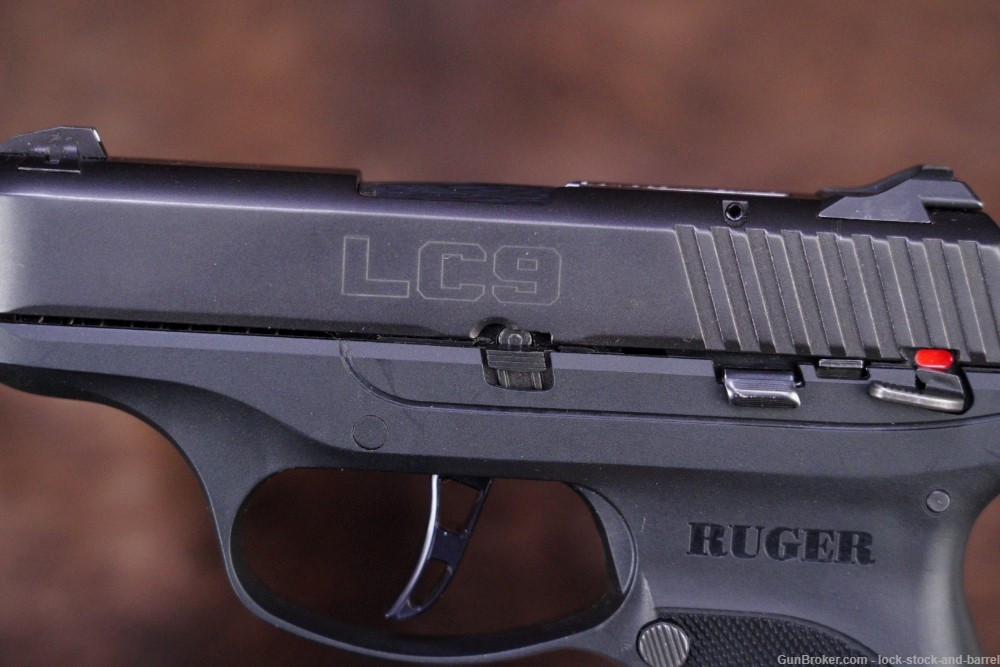 Ruger LC9 Model 03200 9mm Luger 3.12” Semi Auto Pistol & Box 2011 NO CA-img-8