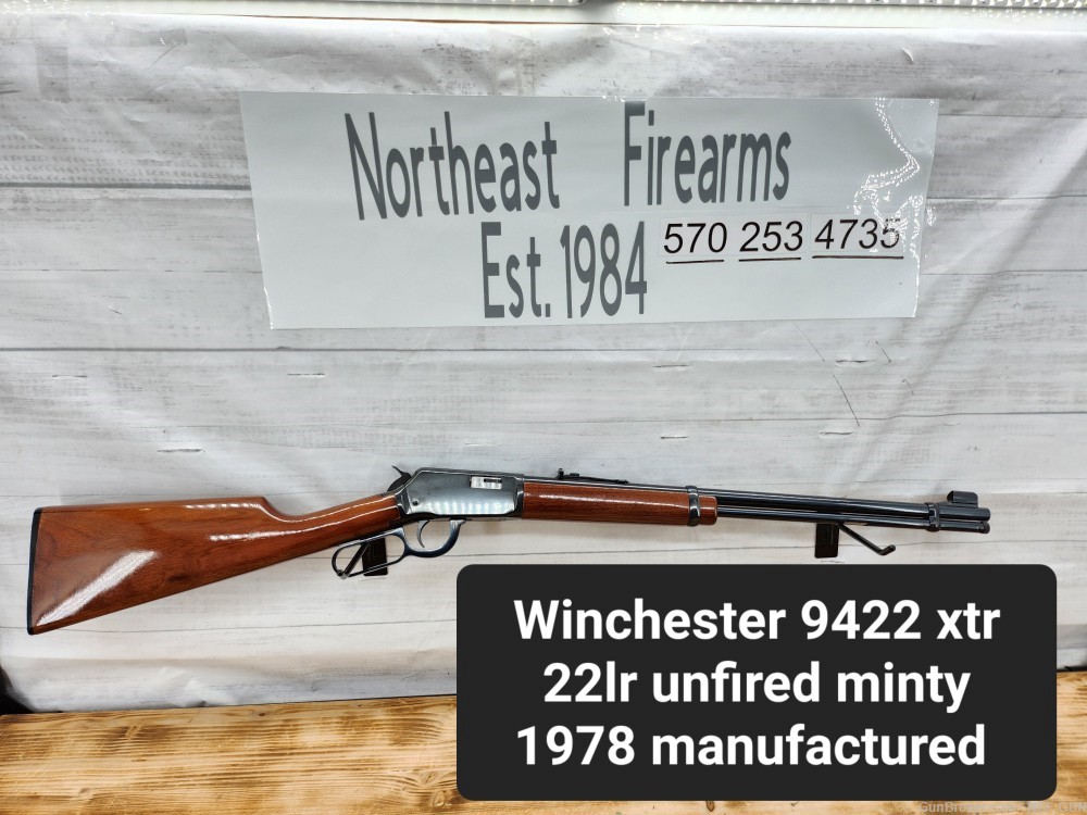 winchester 9422 xtr unfired from 1978  must see pictures! 20" 22lr l s-img-0