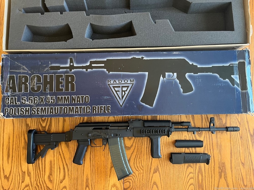 FB Radom Archer 5.56 AK new in box Beryl Poland AK-47 AK-74-img-0