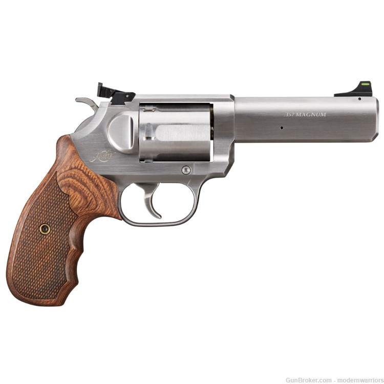 Kimber KS6 Target - 4" Barrel (.357 Mag) - Stainless/Wood-img-1