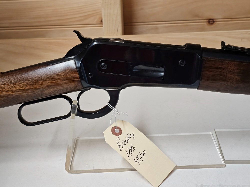 Browning 1886 Saddle Ring Carbine 22" Lever Action Rifle-img-8