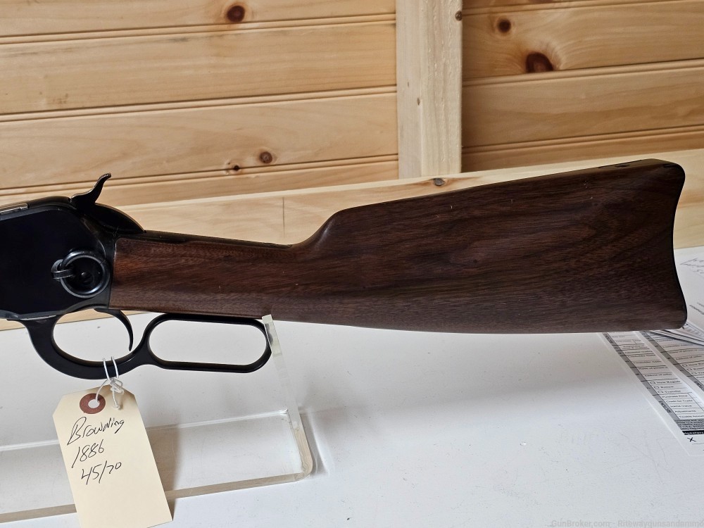 Browning 1886 Saddle Ring Carbine 22" Lever Action Rifle-img-1