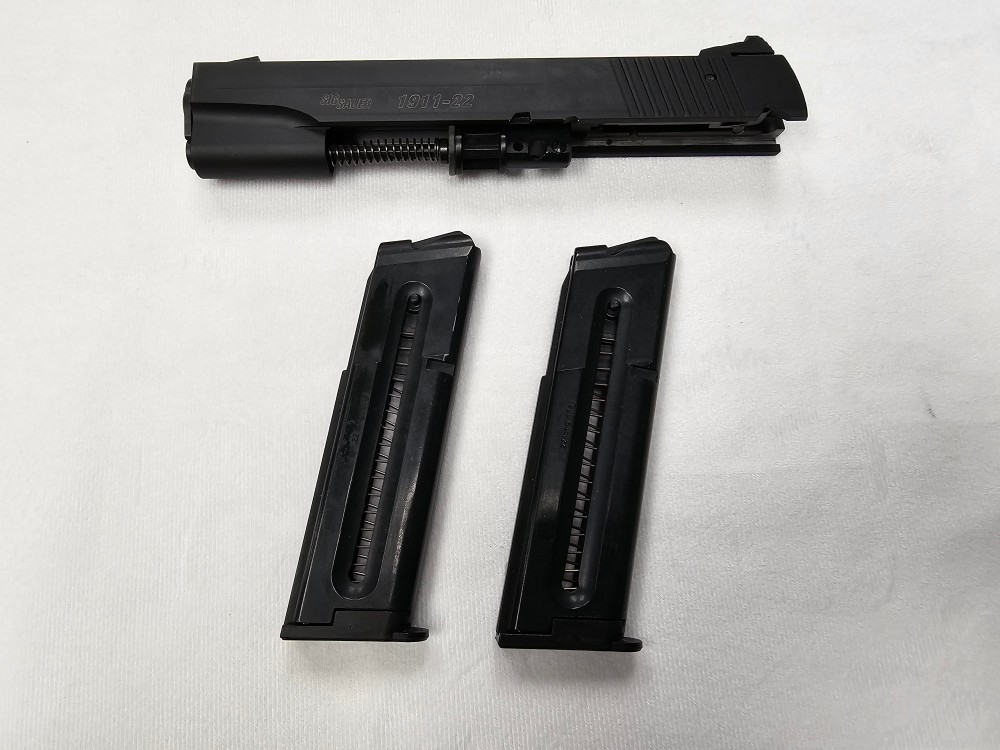 Sig Sauer 1911 Rimfire Conversion Kit .22LR Factory Kit-img-1