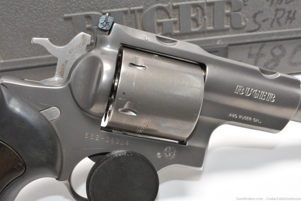 Ruger Super Redhawk 2001 480 Ruger Target Gray finish 7.5 Barrel USED-img-9