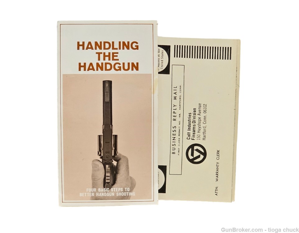 Colt New Frontier 22LR/22 Magnum *Made 1974* original box 6"-img-2