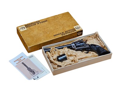Colt New Frontier 22LR/22 Magnum *Made 1974* original box 6"