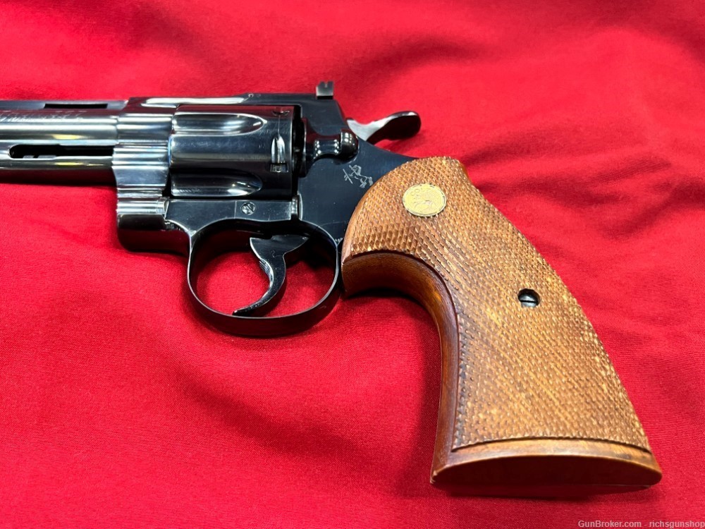 Colt Python .357 Magnum 6" Barrel, 1st Gen, "1958" 4 Digit SN +ARVO Holster-img-5