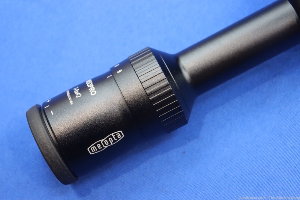 MEOPTA Model MEOPRO Rifle Scope 3-9X42 Matte Black #4 Reticle 42MM EXC CON-img-5