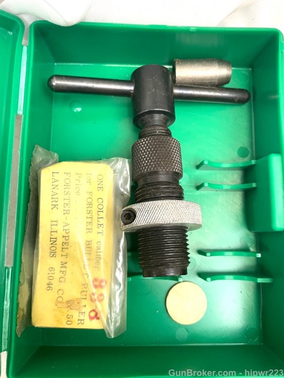 Forster Collet type bullet puller used. **ABSOLUTE AUCTION **-img-0