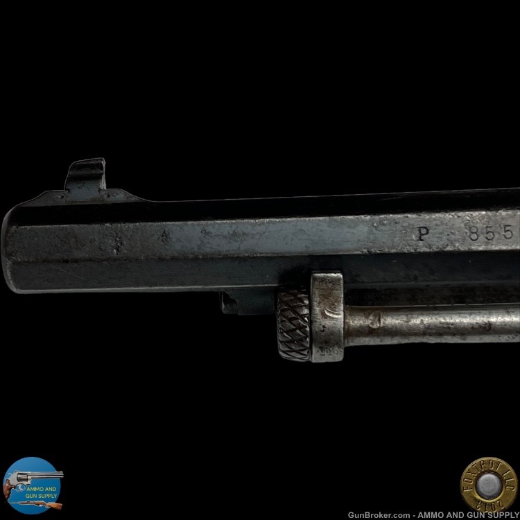 W+F BERN SWISS 1882 REVOLVER - 7.5mm - 1900 - C&R - PENNY START NO RESERVE-img-10