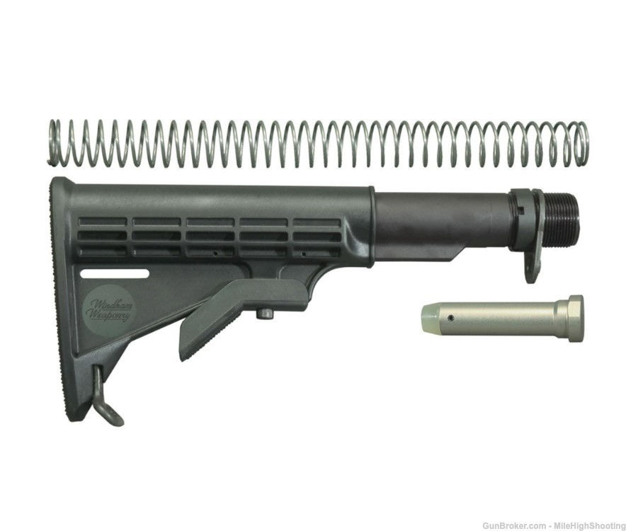 Windham Weaponry: Complete 6 Position Stock Kit for AR15 KIT-TELESTK-img-0