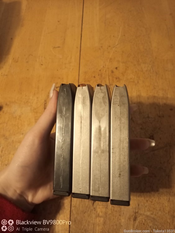 4 Factory S&W 15rd 9mm Magazines for S&W 59, 459, 659, 5903, 5904, 5906, +-img-9