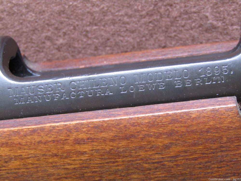 Chilean Mauser 1895 Sporter 7x57 mm Bolt Action Rifle-img-20