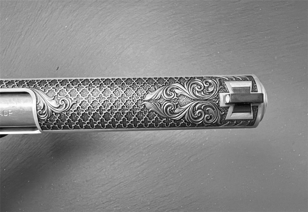 Kimber 1911 Custom Engraved Royal Chateau AAA by Altamont .45ACP-img-8