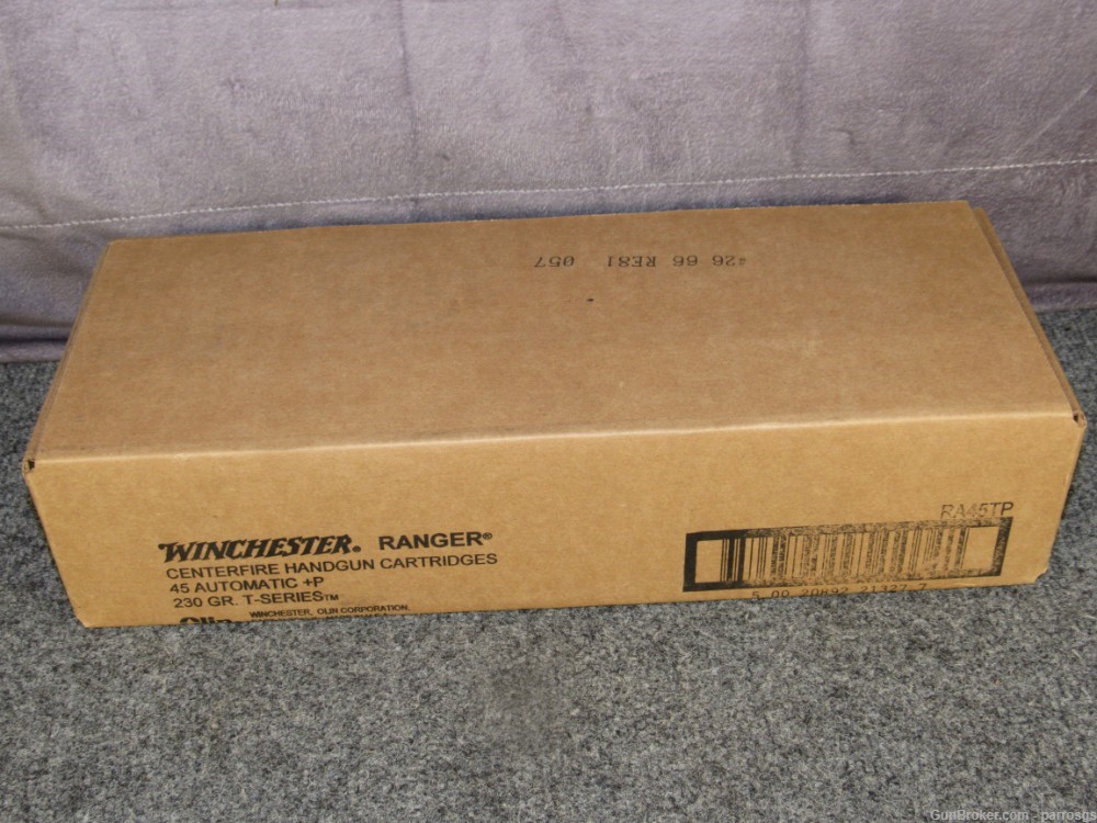Winchester Ranger T Series RA45TP Case 500 45 Automatic + P ACP 230 GR Ammo-img-1