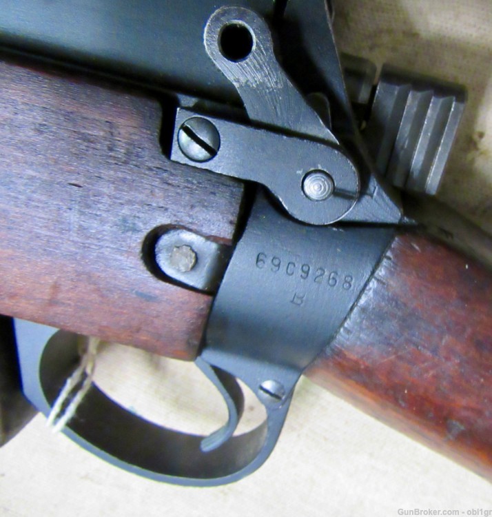 WWII Savage US Property No.4 Mk.I* .303 British Enfield Rifle .01 NO RESERV-img-7