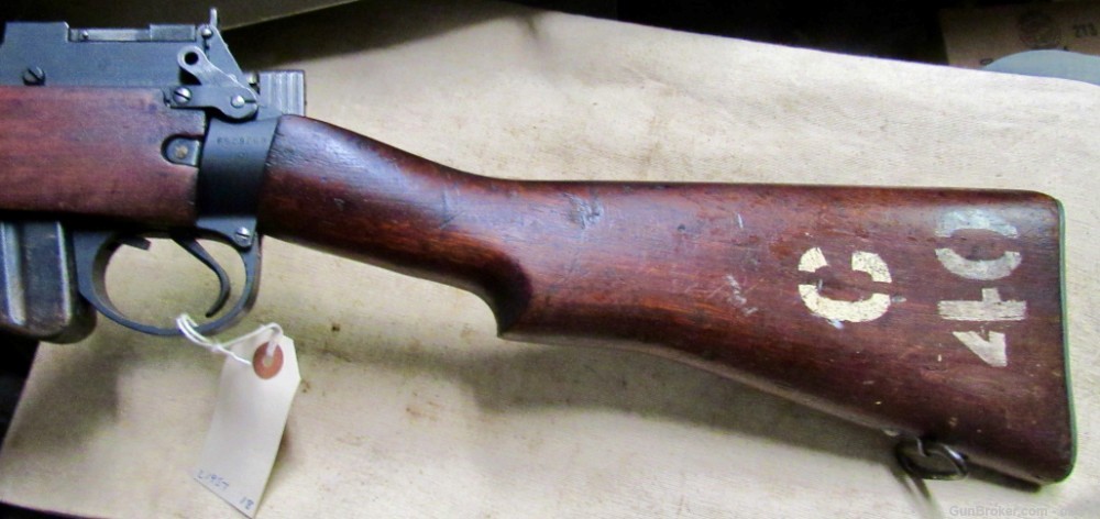 WWII Savage US Property No.4 Mk.I* .303 British Enfield Rifle .01 NO RESERV-img-30