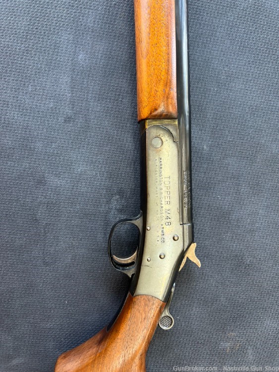 Harrington & Richardson Topper M48 .410 Ga. 28" Barrel Single Shot Shotgun-img-3