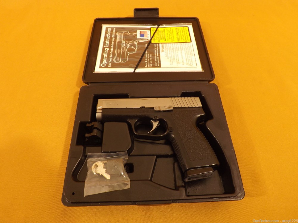 KAHR P40 .40S&W SEMI AUTO PISTOL W/FACTORY HARD CASE-img-0