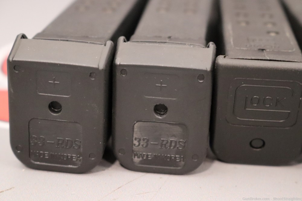 Lot O' Eight (8) Miscellaneous Glock Type Pistol Magazines-img-5