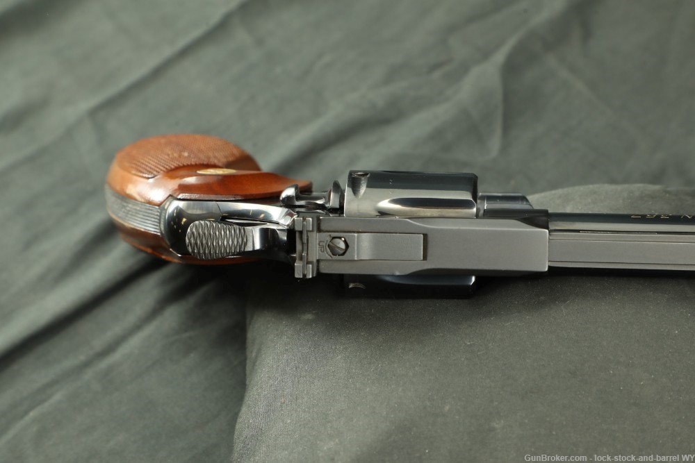 Colt Python Model I3660 Blue 6" 357 Magnum Double Action, MFD 1977-img-9