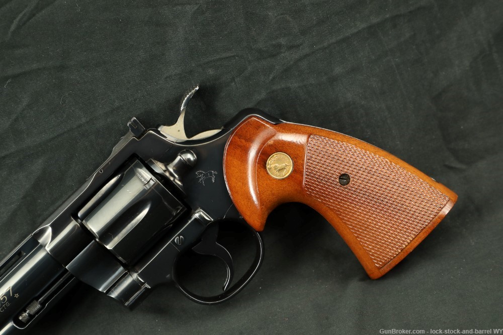 Colt Python Model I3660 Blue 6" 357 Magnum Double Action, MFD 1977-img-8
