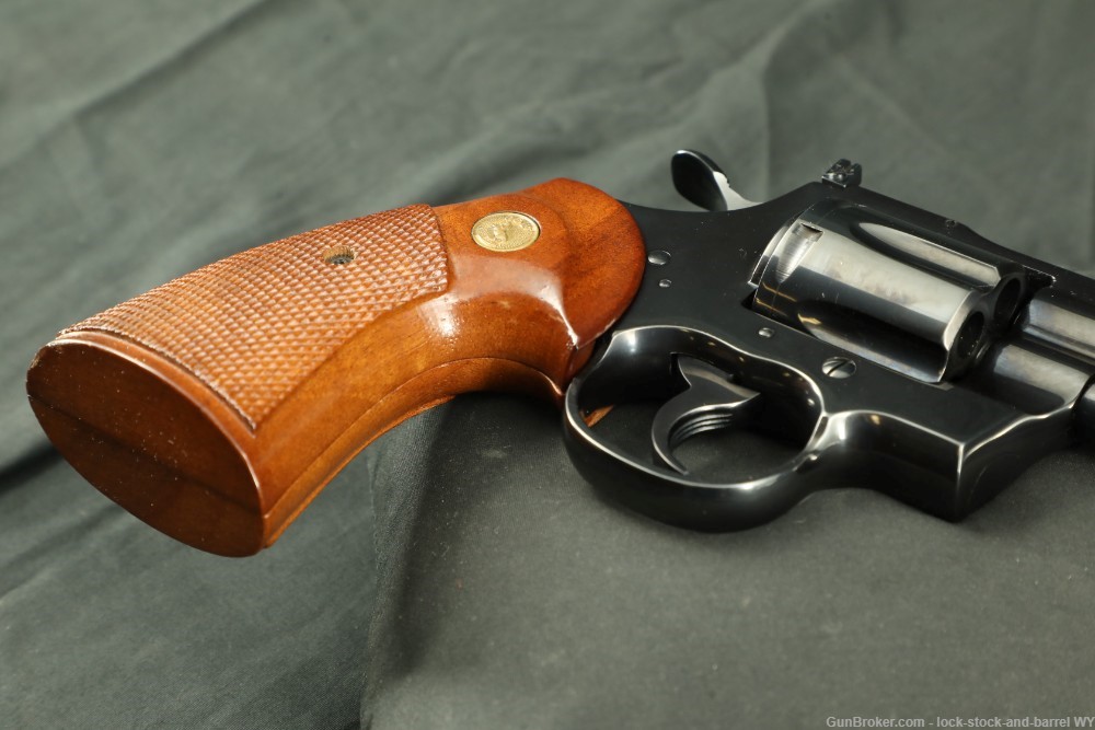 Colt Python Model I3660 Blue 6" 357 Magnum Double Action, MFD 1977-img-11
