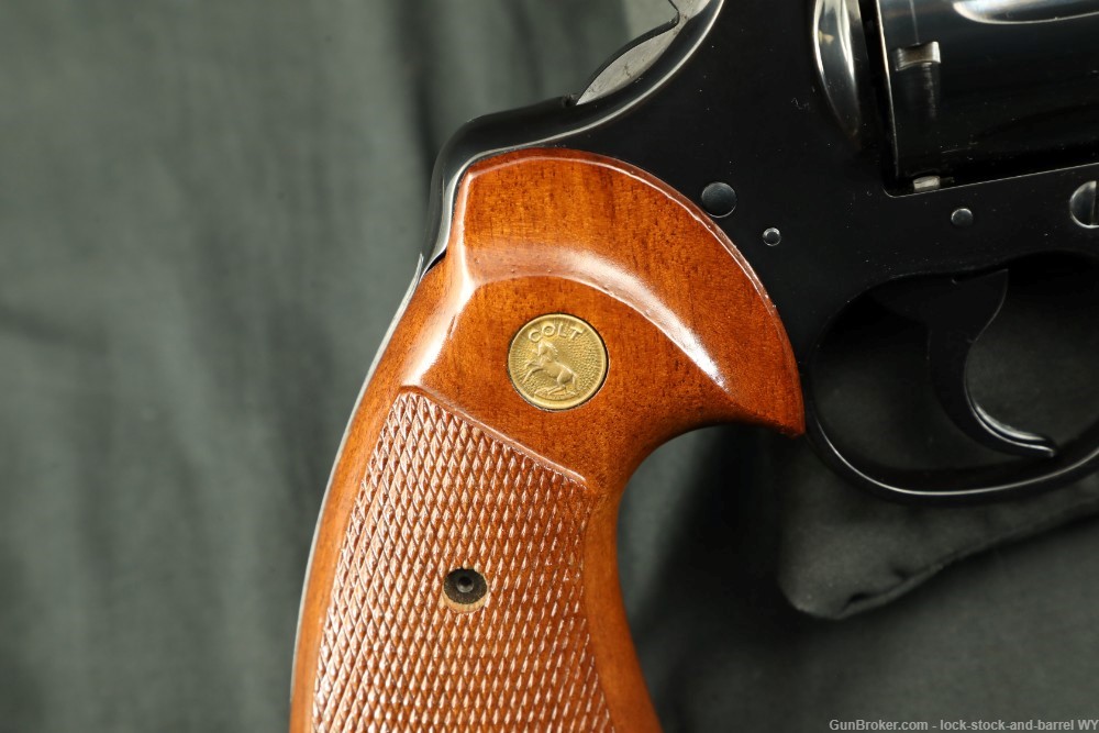 Colt Python Model I3660 Blue 6" 357 Magnum Double Action, MFD 1977-img-20