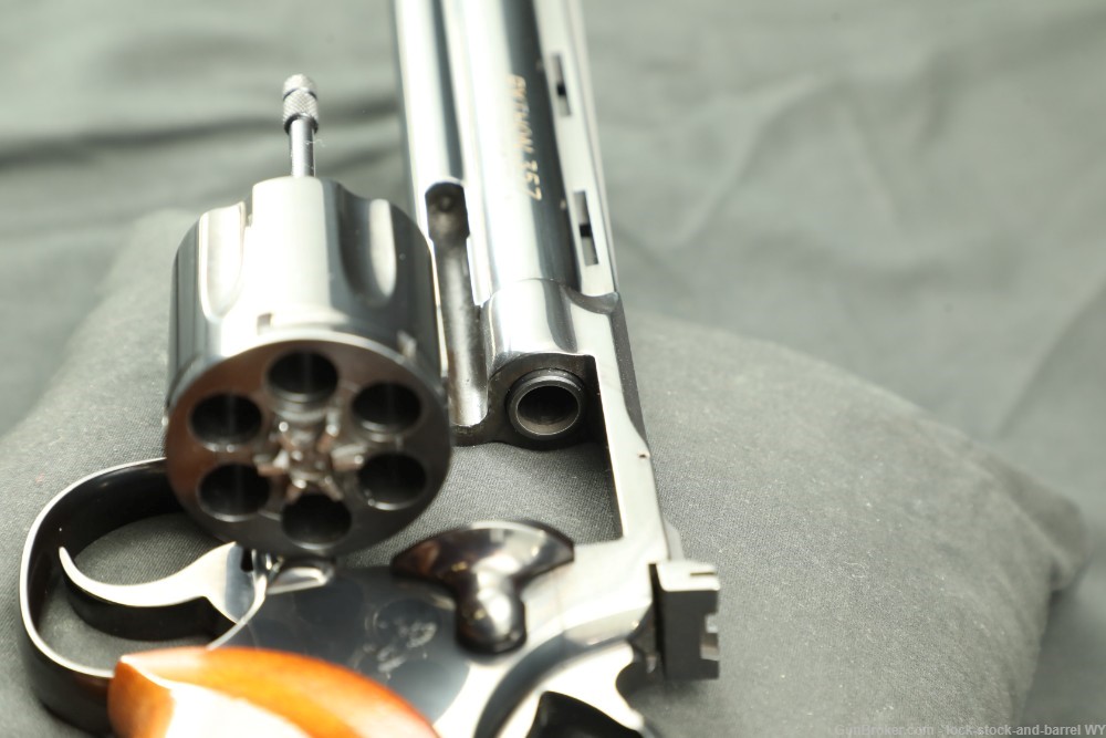 Colt Python Model I3660 Blue 6" 357 Magnum Double Action, MFD 1977-img-17